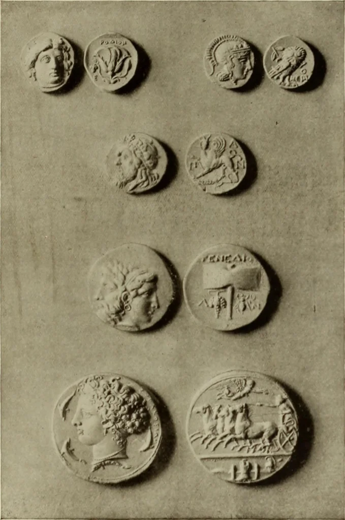 An illustration from The glory that was Greece : a survey of Hellenic culture and civilization, 1915, leaf 416
