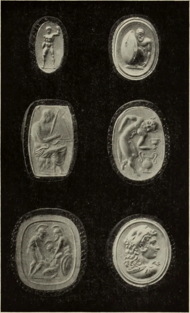 An illustration from The glory that was Greece : a survey of Hellenic culture and civilization, 1915, leaf 420