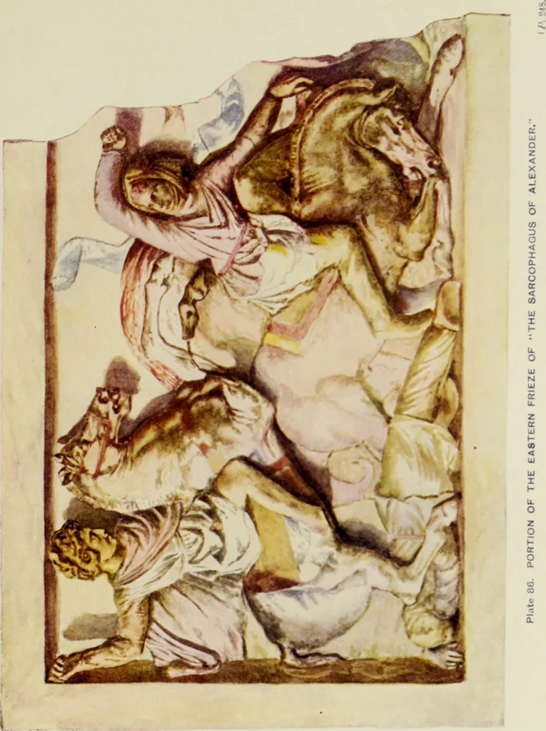 An illustration from The glory that was Greece : a survey of Hellenic culture and civilization, 1915, leaf 456