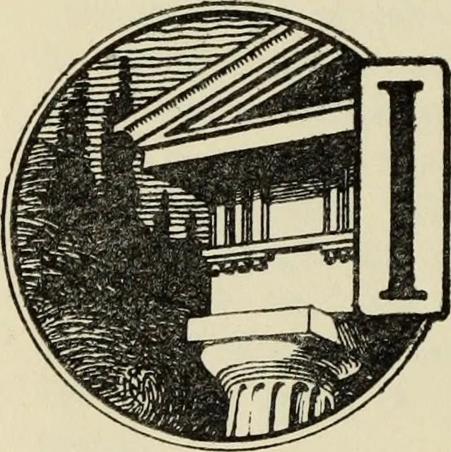 An illustration from The glory that was Greece : a survey of Hellenic culture and civilization, 1915, leaf 477