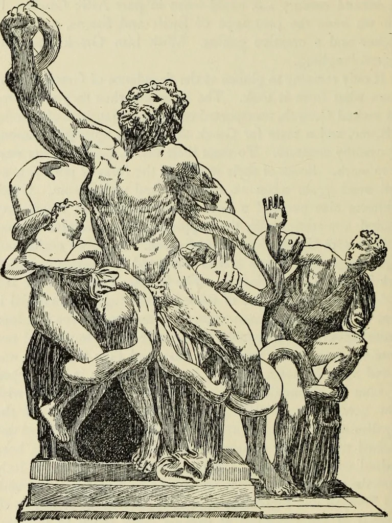 An illustration from The glory that was Greece : a survey of Hellenic culture and civilization, 1915, leaf 483