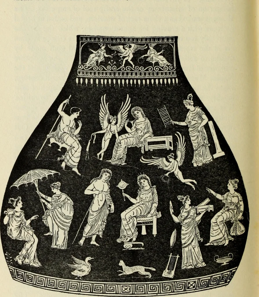 An illustration from The glory that was Greece : a survey of Hellenic culture and civilization, 1915, leaf 485