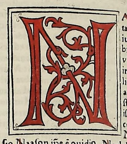 An illustration from [Glossae ex illustrissimis auctoribus collectae], leaf 286
