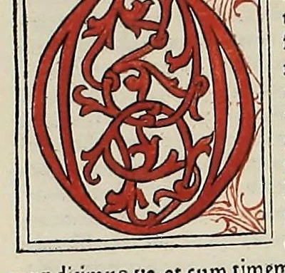 An illustration from [Glossae ex illustrissimis auctoribus collectae], leaf 298