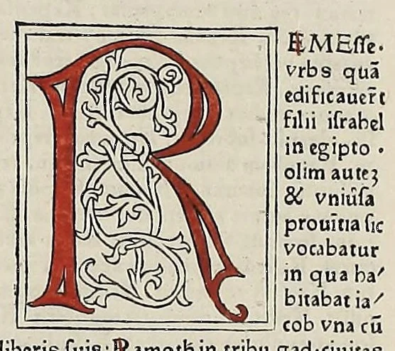 An illustration from [Glossae ex illustrissimis auctoribus collectae], leaf 573