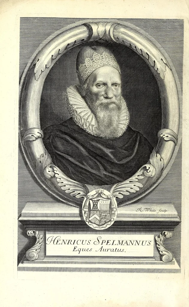 An illustration from Glossarium archaiologicum : continens latino-barbara, peregrina, obsoleta, & novatae significationis vocabula ..., 1687, leaf 6