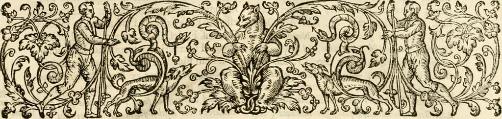 An illustration from Glossarium archiaologicum [sic] : continens latino-barbara, peregrina, obsoleta, & novatae significationis vocabula ..., 1687, leaf 26