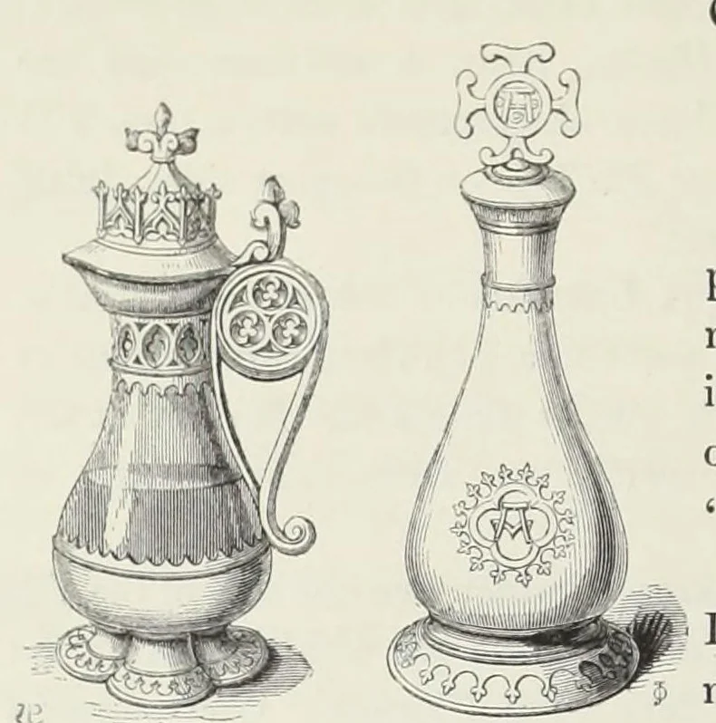 An illustration from Glossary of ecclesiastical ornament and costume : compiled and illustrated from ancient authorities and examples, 1844, leaf 106