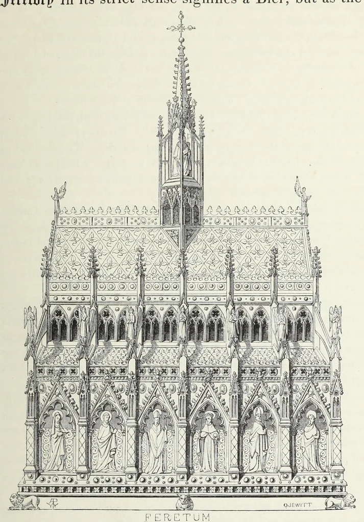 An illustration from Glossary of ecclesiastical ornament and costume : compiled and illustrated from ancient authorities and examples, 1844, leaf 145