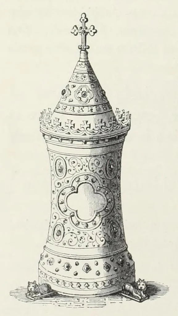 An illustration from Glossary of ecclesiastical ornament and costume : compiled and illustrated from ancient authorities and examples, 1844, leaf 186