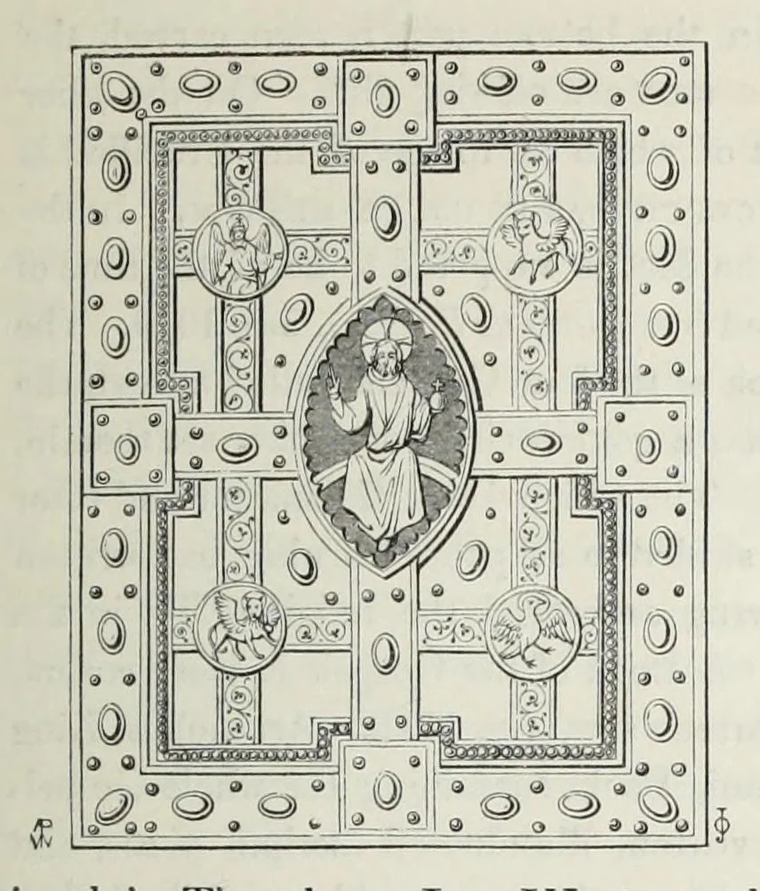 An illustration from Glossary of ecclesiastical ornament and costume : compiled and illustrated from ancient authorities and examples, 1844, leaf 227
