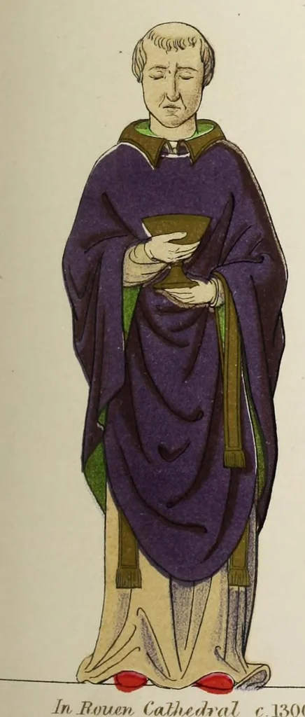 An illustration from Glossary of ecclesiastical ornament and costume : compiled and illustrated from ancient authorities and examples, 1844, leaf 253