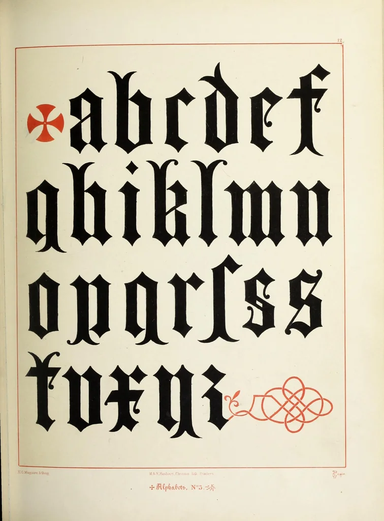An illustration from Glossary of ecclesiastical ornament and costume : compiled and illustrated from ancient authorities and examples, 1844, leaf 267