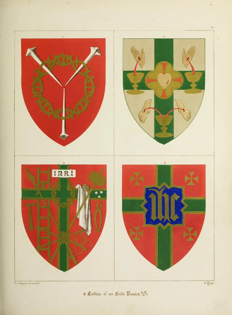 An illustration from Glossary of ecclesiastical ornament and costume : compiled and illustrated from ancient authorities and examples, 1844, leaf 379