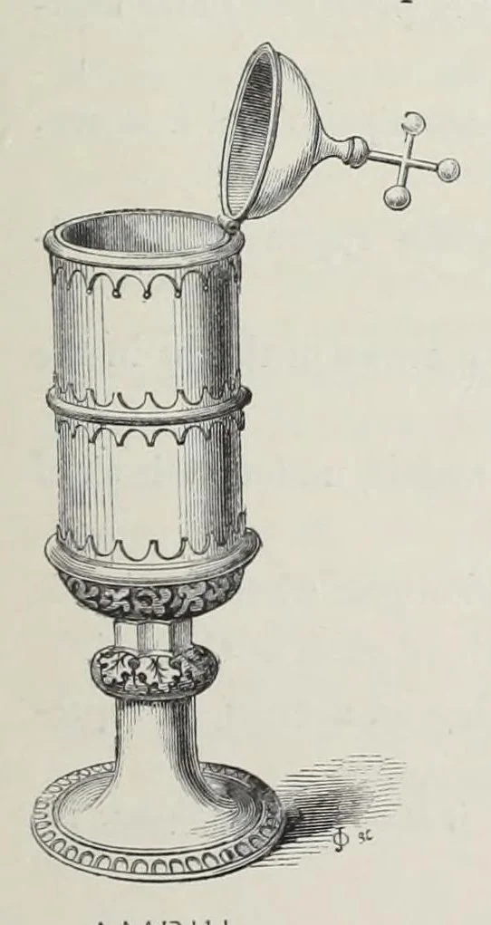 An illustration from Glossary of ecclesiastical ornament and costume : compiled and illustrated from ancient authorities and examples, 1844, leaf 57