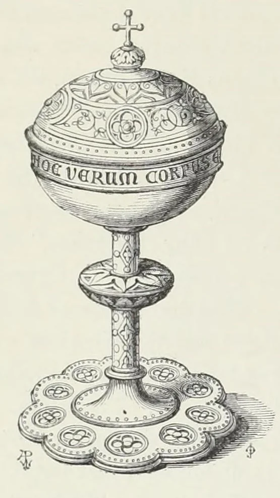 An illustration from Glossary of ecclesiastical ornament and costume : compiled and illustrated from ancient authorities and examples, 1844, leaf 94
