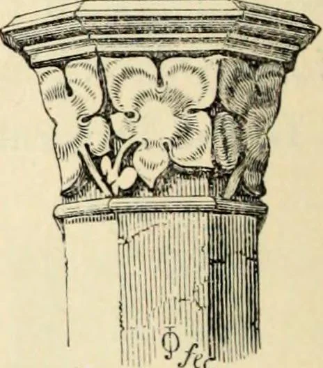An illustration from A glossary of terms used in Grecian, Roman, Italian, and Gothic architecture, 1845, leaf 101