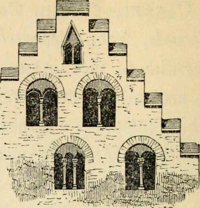 An illustration from A glossary of terms used in Grecian, Roman, Italian, and Gothic architecture, 1845, leaf 127