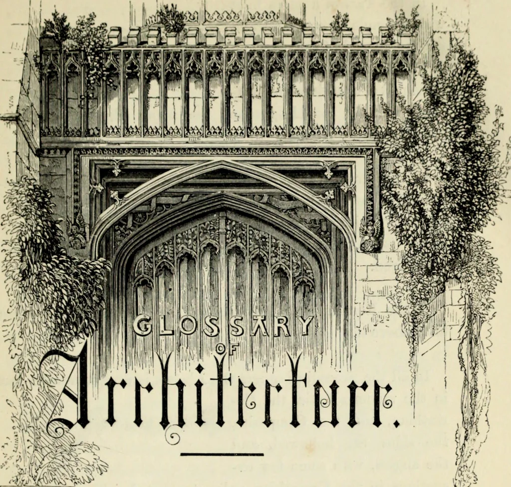 An illustration from A glossary of terms used in Grecian, Roman, Italian, and Gothic architecture, 1845, leaf 16