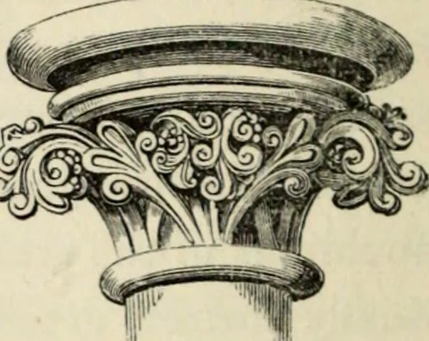 An illustration from A glossary of terms used in Grecian, Roman, Italian, and Gothic architecture, 1845, leaf 169