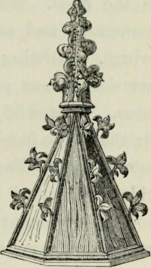 An illustration from A glossary of terms used in Grecian, Roman, Italian, and Gothic architecture, 1845, leaf 184