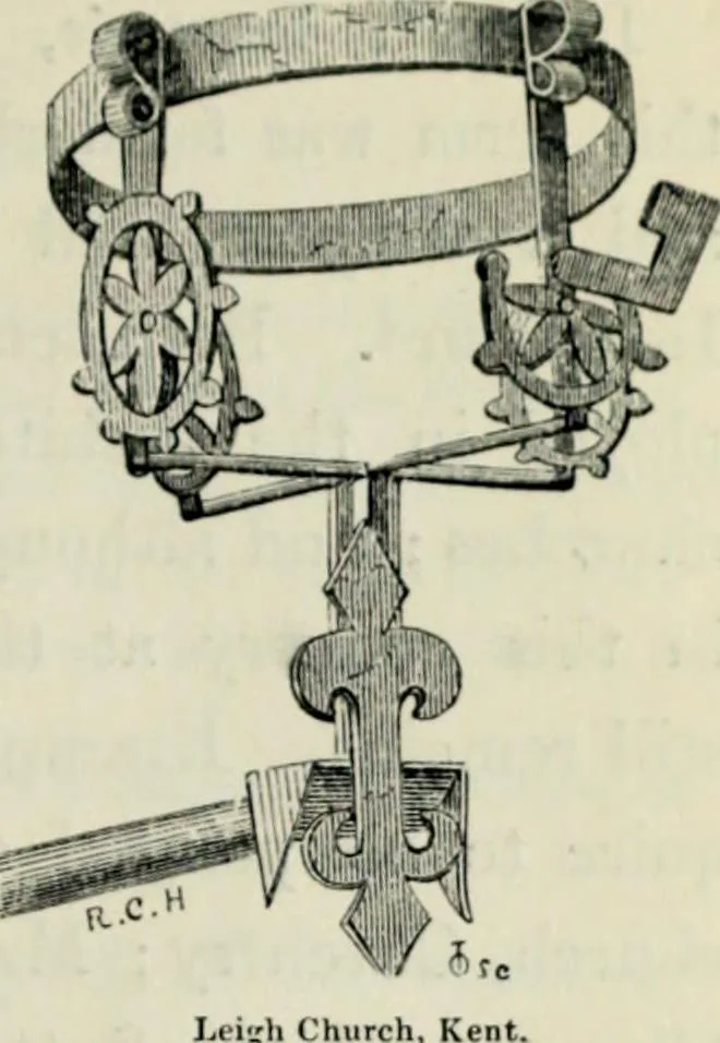 An illustration from A glossary of terms used in Grecian, Roman, Italian, and Gothic architecture, 1845, leaf 220