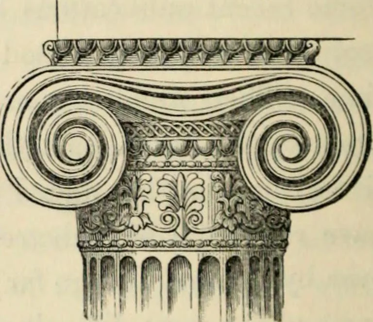 An illustration from A glossary of terms used in Grecian, Roman, Italian, and Gothic architecture, 1845, leaf 229