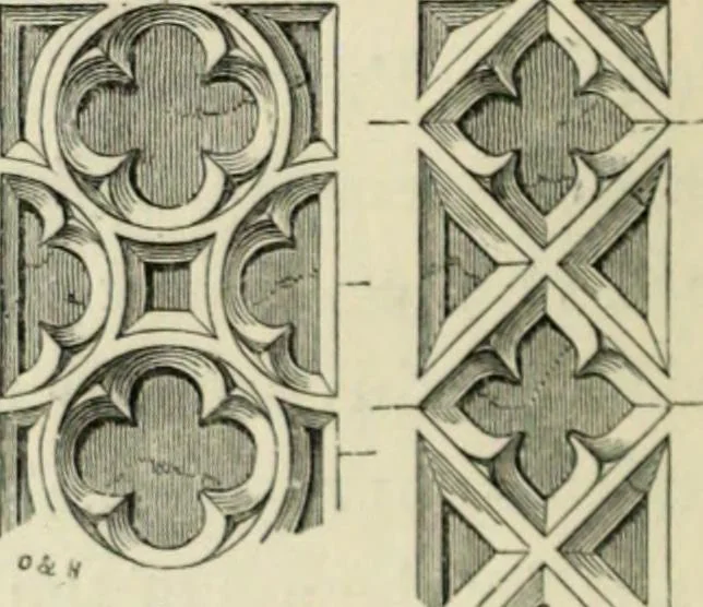 An illustration from A glossary of terms used in Grecian, Roman, Italian, and Gothic architecture, 1845, leaf 319