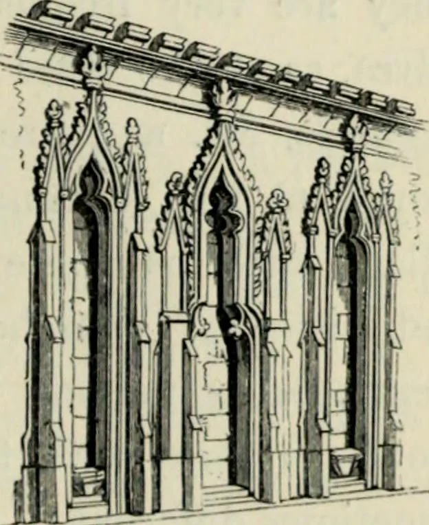 An illustration from A glossary of terms used in Grecian, Roman, Italian, and Gothic architecture, 1845, leaf 322