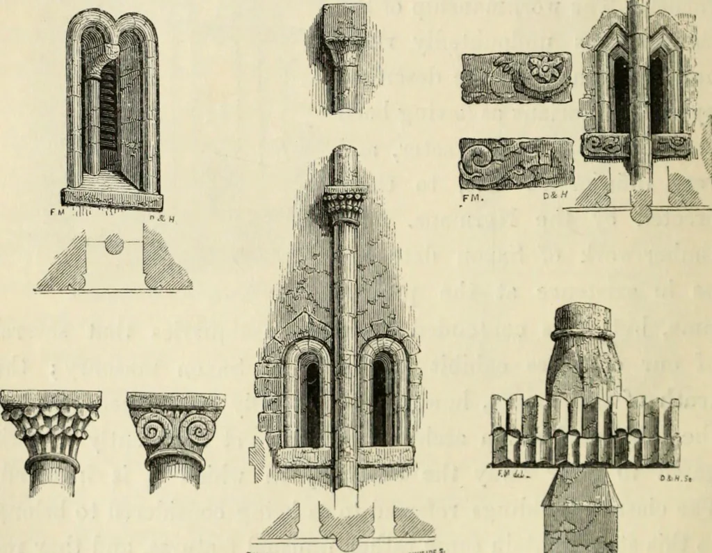 An illustration from A glossary of terms used in Grecian, Roman, Italian, and Gothic architecture, 1845, leaf 339