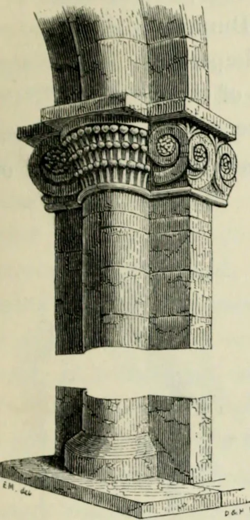 An illustration from A glossary of terms used in Grecian, Roman, Italian, and Gothic architecture, 1845, leaf 340