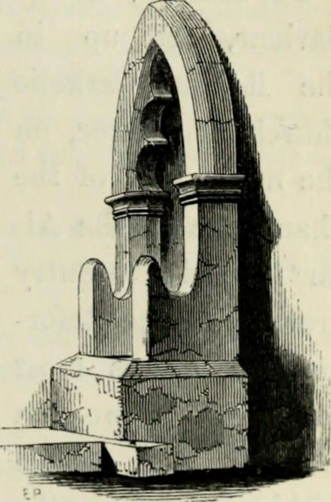 An illustration from A glossary of terms used in Grecian, Roman, Italian, and Gothic architecture, 1845, leaf 350
