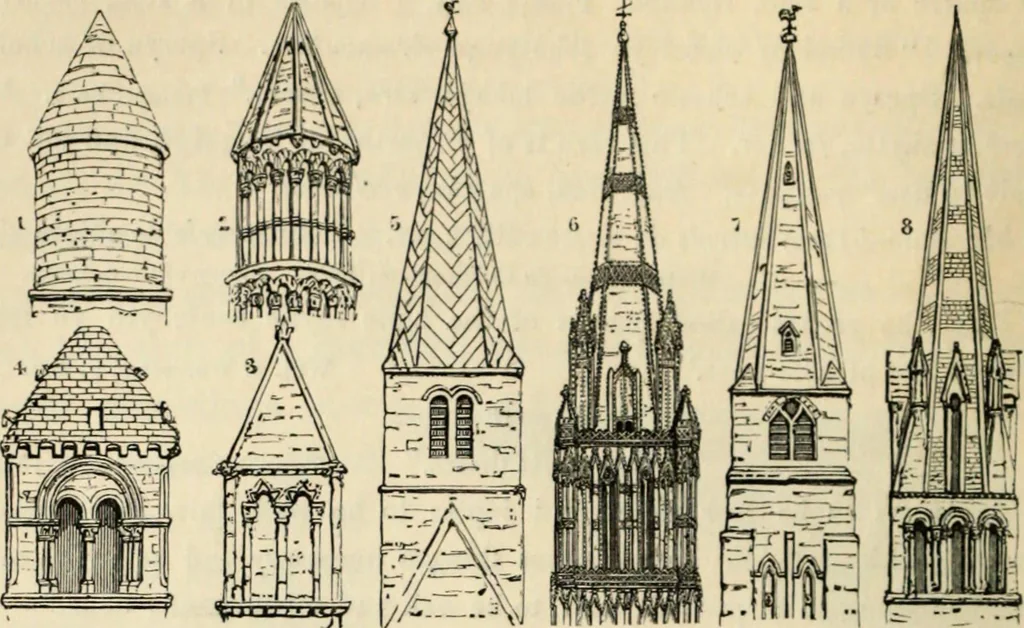 An illustration from A glossary of terms used in Grecian, Roman, Italian, and Gothic architecture, 1845, leaf 361
