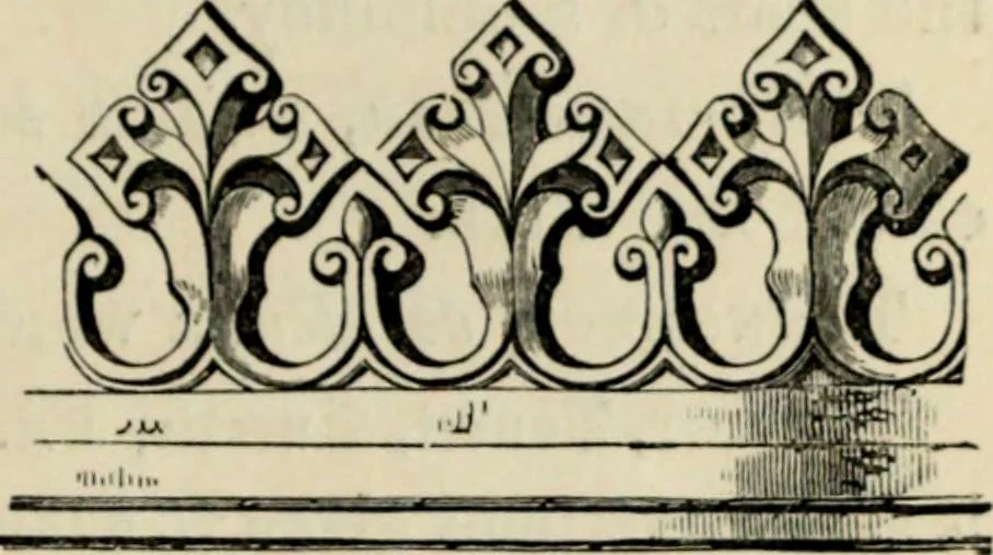 An illustration from A glossary of terms used in Grecian, Roman, Italian, and Gothic architecture, 1845, leaf 408