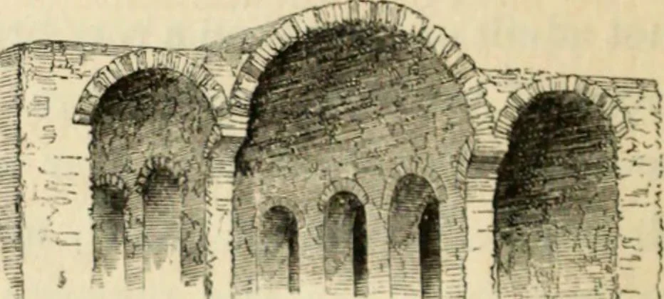 An illustration from A glossary of terms used in Grecian, Roman, Italian, and Gothic architecture, 1845, leaf 413