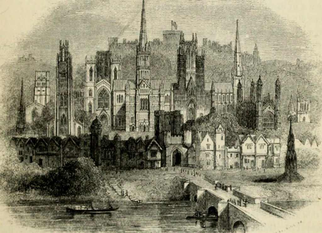 An illustration from A glossary of terms used in Grecian, Roman, Italian, and Gothic architecture, 1845, leaf 430