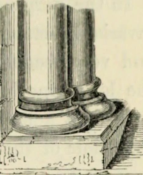 An illustration from A glossary of terms used in Grecian, Roman, Italian, and Gothic architecture, 1845, leaf 60