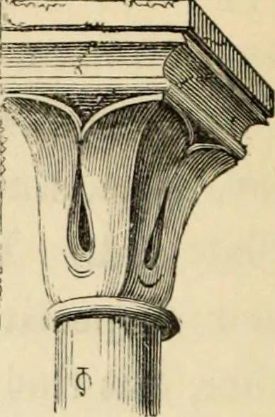 An illustration from A glossary of terms used in Grecian, Roman, Italian, and Gothic architecture, 1845, leaf 99