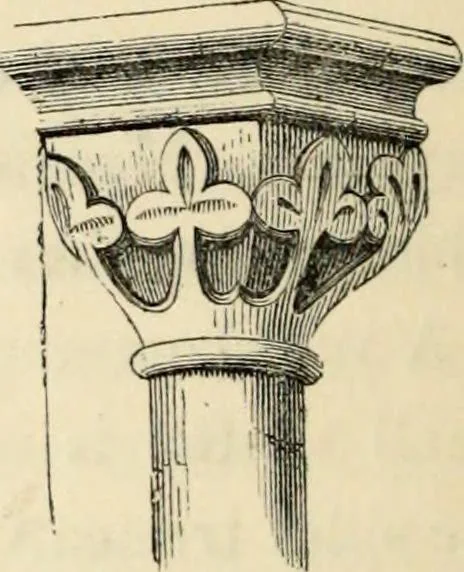 An illustration from A glossary of terms used in Grecian, Roman, Italian, and Gothic architecture, 1845, leaf 99