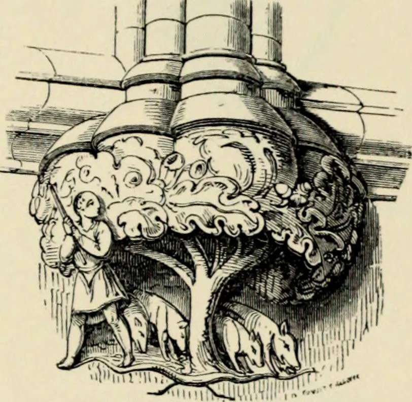 An illustration from A glossary of terms used in Grecian, Roman, Italian, and Gothic architecture, 1845, leaf 103