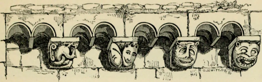 An illustration from A glossary of terms used in Grecian, Roman, Italian, and Gothic architecture, 1845, leaf 107