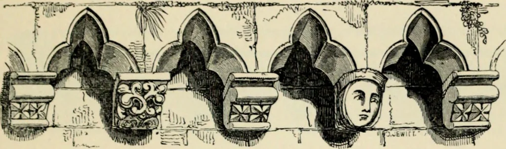 An illustration from A glossary of terms used in Grecian, Roman, Italian, and Gothic architecture, 1845, leaf 107