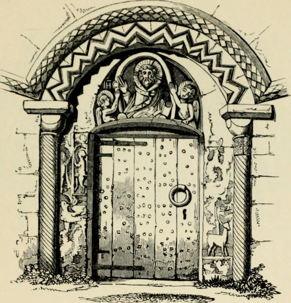 An illustration from A glossary of terms used in Grecian, Roman, Italian, and Gothic architecture, 1845, leaf 121