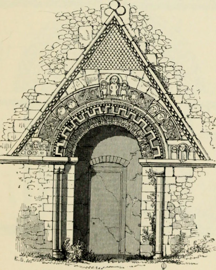 An illustration from A glossary of terms used in Grecian, Roman, Italian, and Gothic architecture, 1845, leaf 121