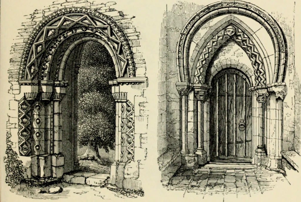 An illustration from A glossary of terms used in Grecian, Roman, Italian, and Gothic architecture, 1845, leaf 127