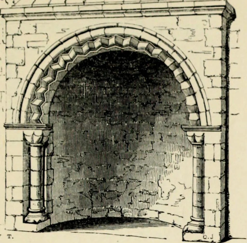 An illustration from A glossary of terms used in Grecian, Roman, Italian, and Gothic architecture, 1845, leaf 141