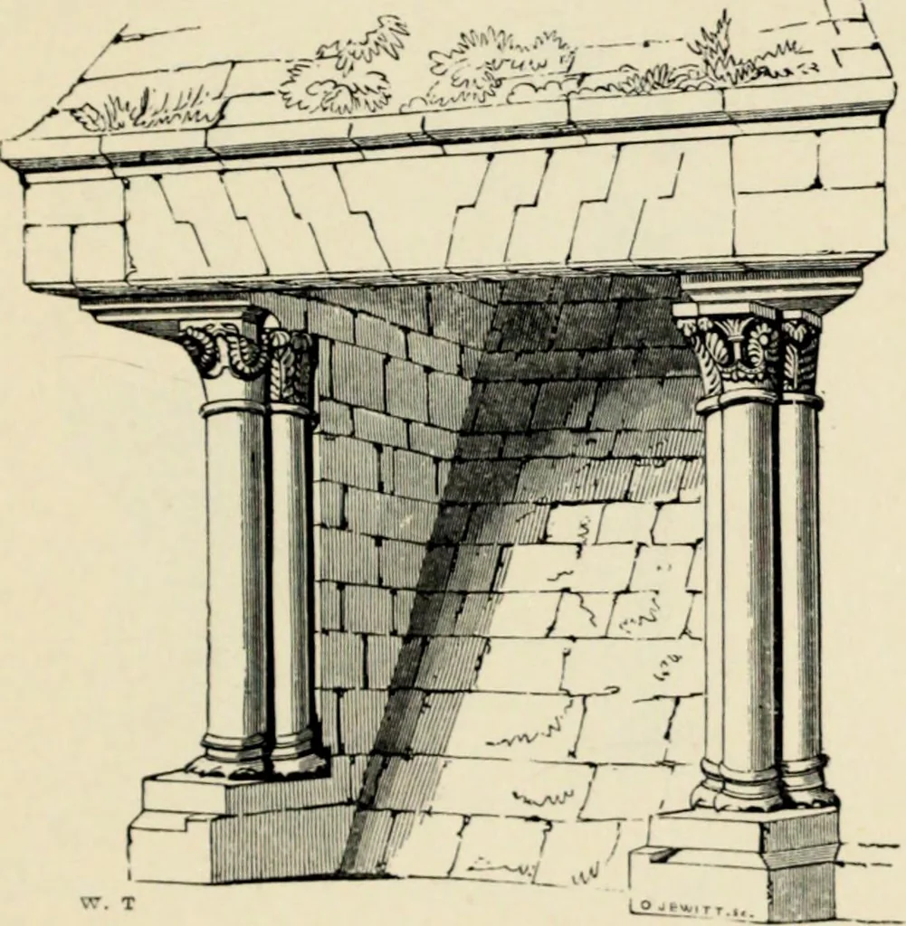 An illustration from A glossary of terms used in Grecian, Roman, Italian, and Gothic architecture, 1845, leaf 141