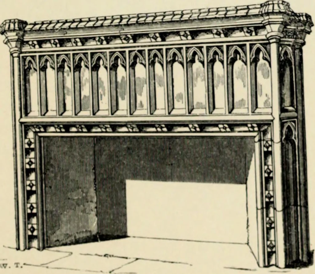 An illustration from A glossary of terms used in Grecian, Roman, Italian, and Gothic architecture, 1845, leaf 143