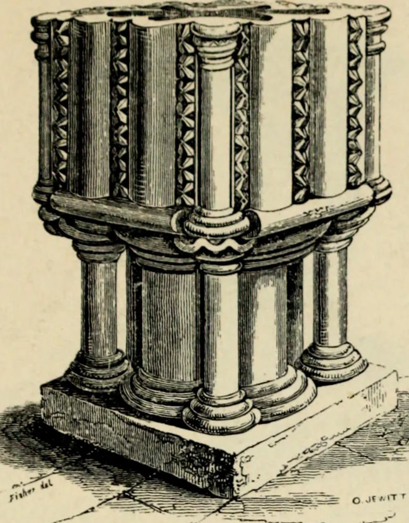 An illustration from A glossary of terms used in Grecian, Roman, Italian, and Gothic architecture, 1845, leaf 145