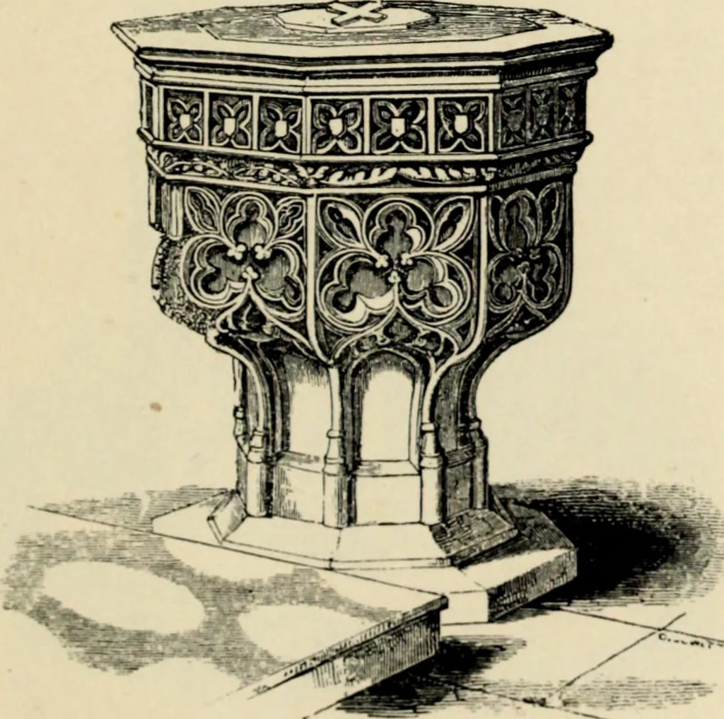 An illustration from A glossary of terms used in Grecian, Roman, Italian, and Gothic architecture, 1845, leaf 145